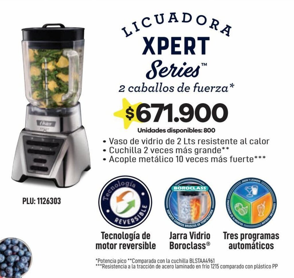 Licuadora oster xpert discount éxito