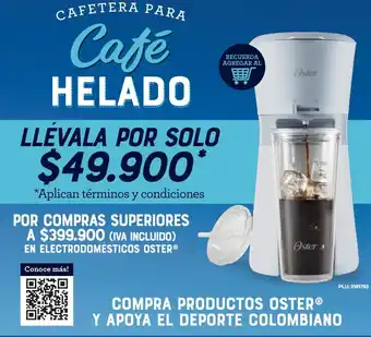 Éxito Cafetera para Café Helado oferta