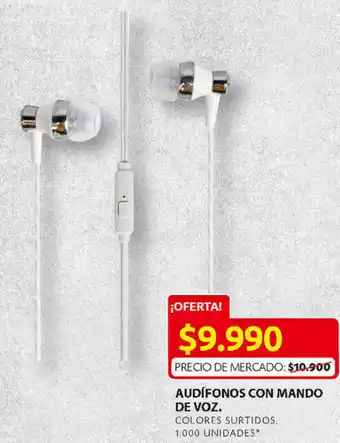 Ara Audífonos con Mando de Voz oferta