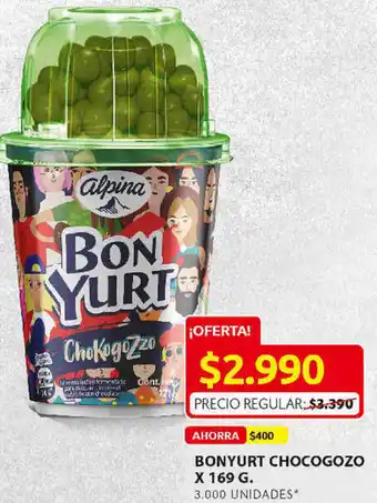 Ara Bonyurt Chocogozo 169g oferta
