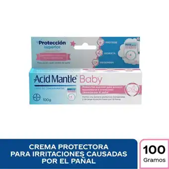 Makro Acid mantle® baby, crema protectora para las irritaciones causadas por el pañal, tubo 100 g oferta