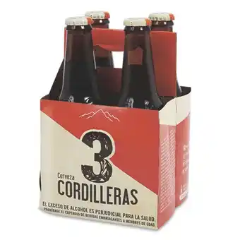 Makro Cerveza surtida tres cordilleras 330mlx4u oferta