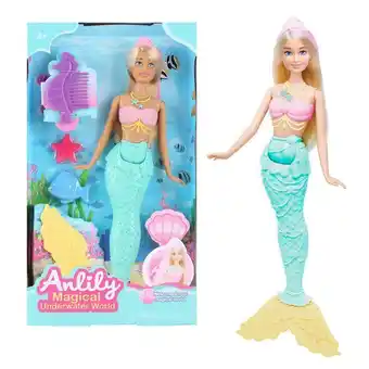 Alkosto Muñeca sirena anlily oferta