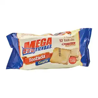 MegaTiendas Tostadas caseras megatiendas x 120 g oferta