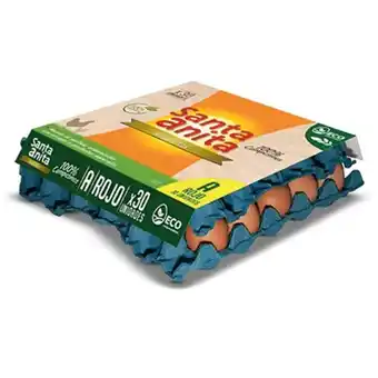 MegaTiendas Huevos a santa anita amarrado x 30 unds oferta