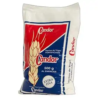 MegaTiendas Harina de trigo candor x 500 g oferta