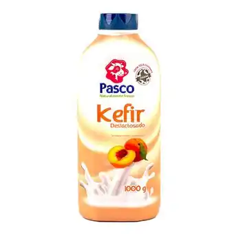 Yogurt kefir melocotón pasco