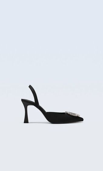 Stradivarius Zapatos tacón destalonados joya oferta