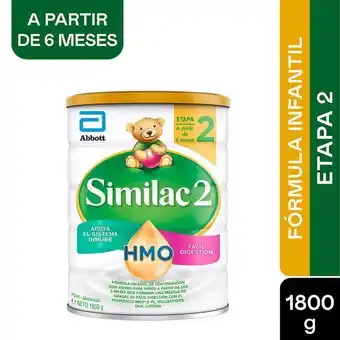 Droguerías Colsubsidio Similac 2 kid hmo formula infantil etapa 2 oferta
