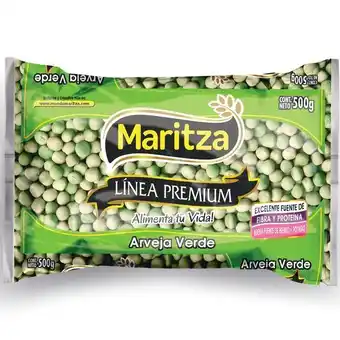 Makro Paca arveja maritza verde 500gx25u oferta