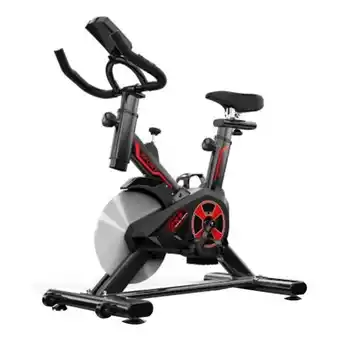 Mercado Libre Bicicleta estática home sale spinning negra y roja oferta