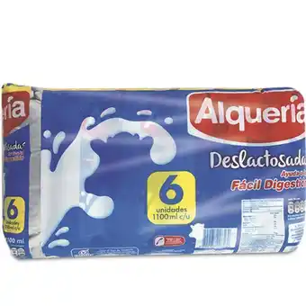 Makro Leche deslactosada alqueria bolsa 1100mlx6u oferta