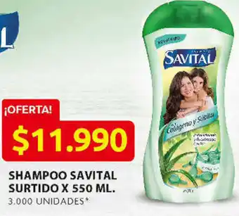 Ara Shampoo Savital Surtido 550ml oferta