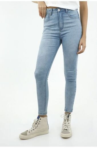 Tennis Jean azul claro para mujer oferta