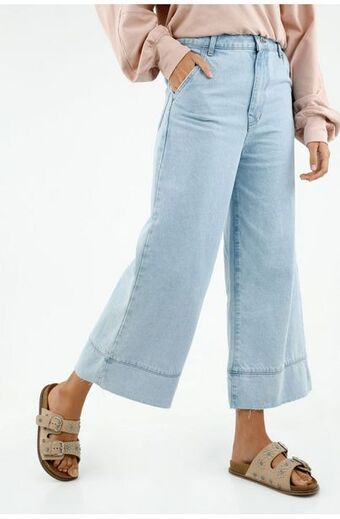 Tennis Jean azul claro para mujer oferta