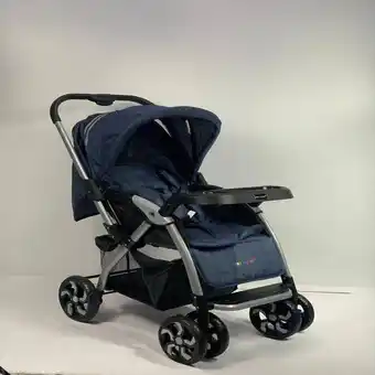 Éxito Coche paseador baby cuchi super confort moderno azul dsc332 oferta