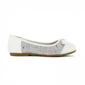 Spring Step Baletas para niña marca via spring, color plateado oferta