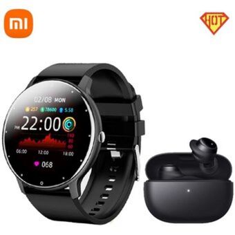 Linio Auriculares bluetooth xiaomi buds 3 lite y zl02 reloj inteligente oferta