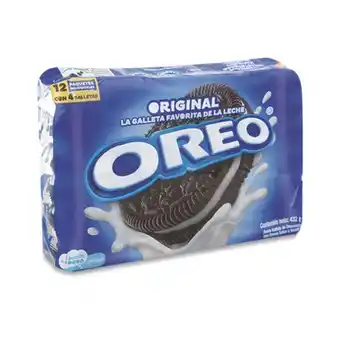 Makro Galleta rellena oreo original 432g oferta