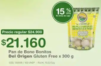 Makro Pan de Bono Bonitos Del Origen Gluten Free 300g oferta