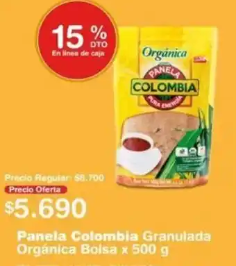 Makro Panela Colombia Granulada Orgánica Bolsa 500g oferta