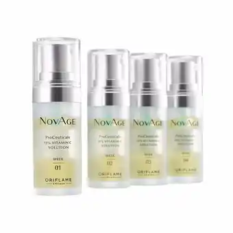Set con 4 soluciones de vitamina c al 10% novage proceuticals