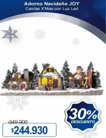 Alkosto Adorno Navideño Joy oferta
