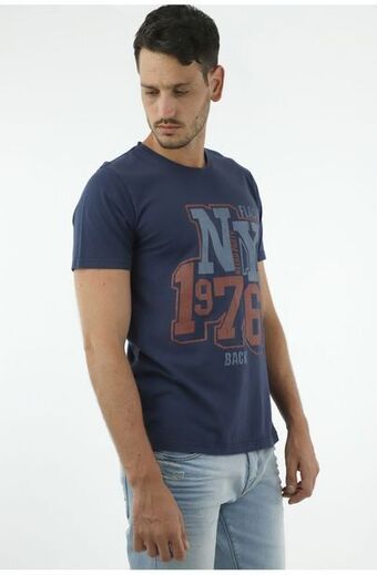 Tennis Camiseta azul para hombre oferta