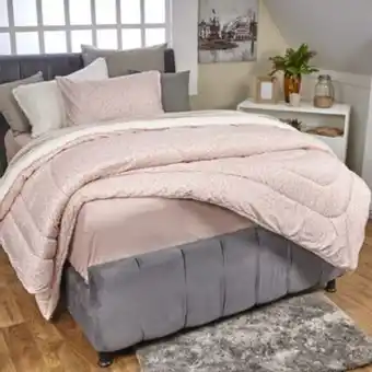 Brissa Paquete edredón ovejero más sábana ajustable hojas/rosa plata oferta