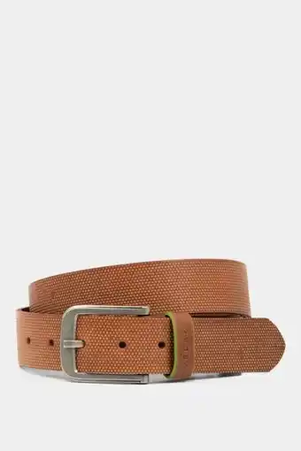 Vélez Cinturón unifaz de cuero grabado oferta