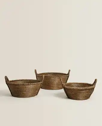 Cesta trenzada