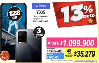 Alkomprar Vivo Y33S 128GB oferta