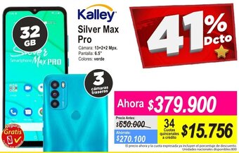 Alkomprar Kalley SIlver Max Pro 32GB oferta