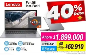 Alkomprar Lenovo Portátil Idea Pad 1 oferta