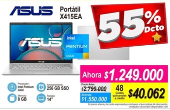 Alkomprar Asus Portátil X415EA oferta
