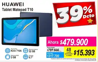 Alkomprar Huawei Tablet Matepad T10 oferta