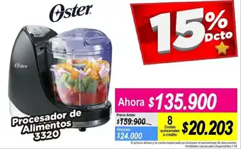 Alkomprar Oster Procesador de Alimentos 3320 oferta