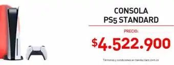 Claro Consola PS5 Standard oferta