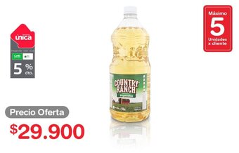 Makro Aceite Vegetal Country Ranch 3000ml oferta