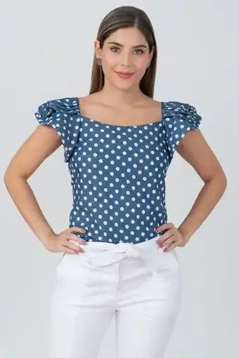 Unipunto Blusa-manga corta en golas oferta
