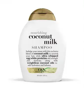 Makro Shampoo organix nourishing coconut 385ml oferta