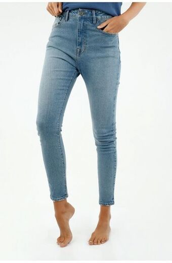 Tennis Jean azul para mujer oferta
