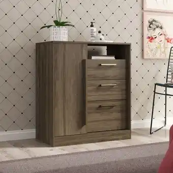 Muebles Jamar Cómoda california chocolate oferta