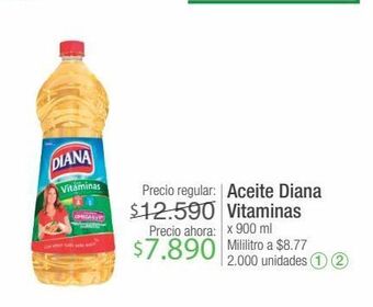 Jumbo Aceite diana vitaminas x 900ml oferta