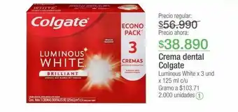 Jumbo Crema dental colgate x 125ml oferta