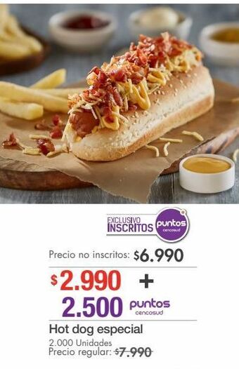 Metro Hot dog especial oferta