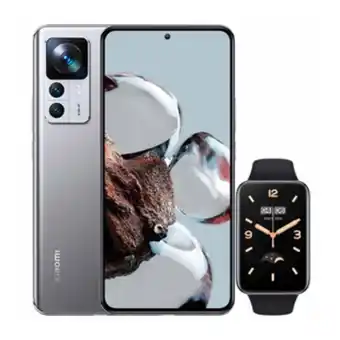 Ktronix Celular xiaomi 12t 256gb plateado + band 7 pro oferta