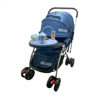 Éxito Coche paseador para bebes didáctico azul oferta