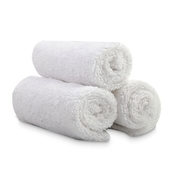 Makro Toalla facial cannon blanco 30x30cm 450g oferta