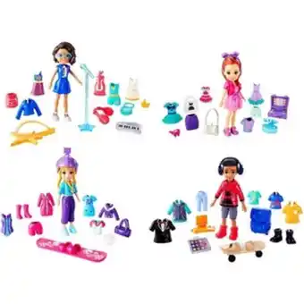 Alkosto Muñeca polly pocket super colección de modas mattel oferta